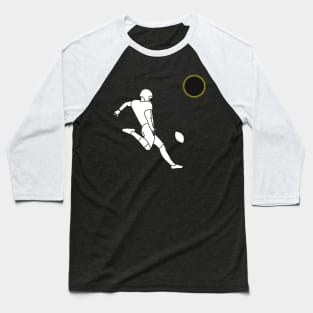 Total solar eclipse. Football player. Field goal. Baseball T-Shirt